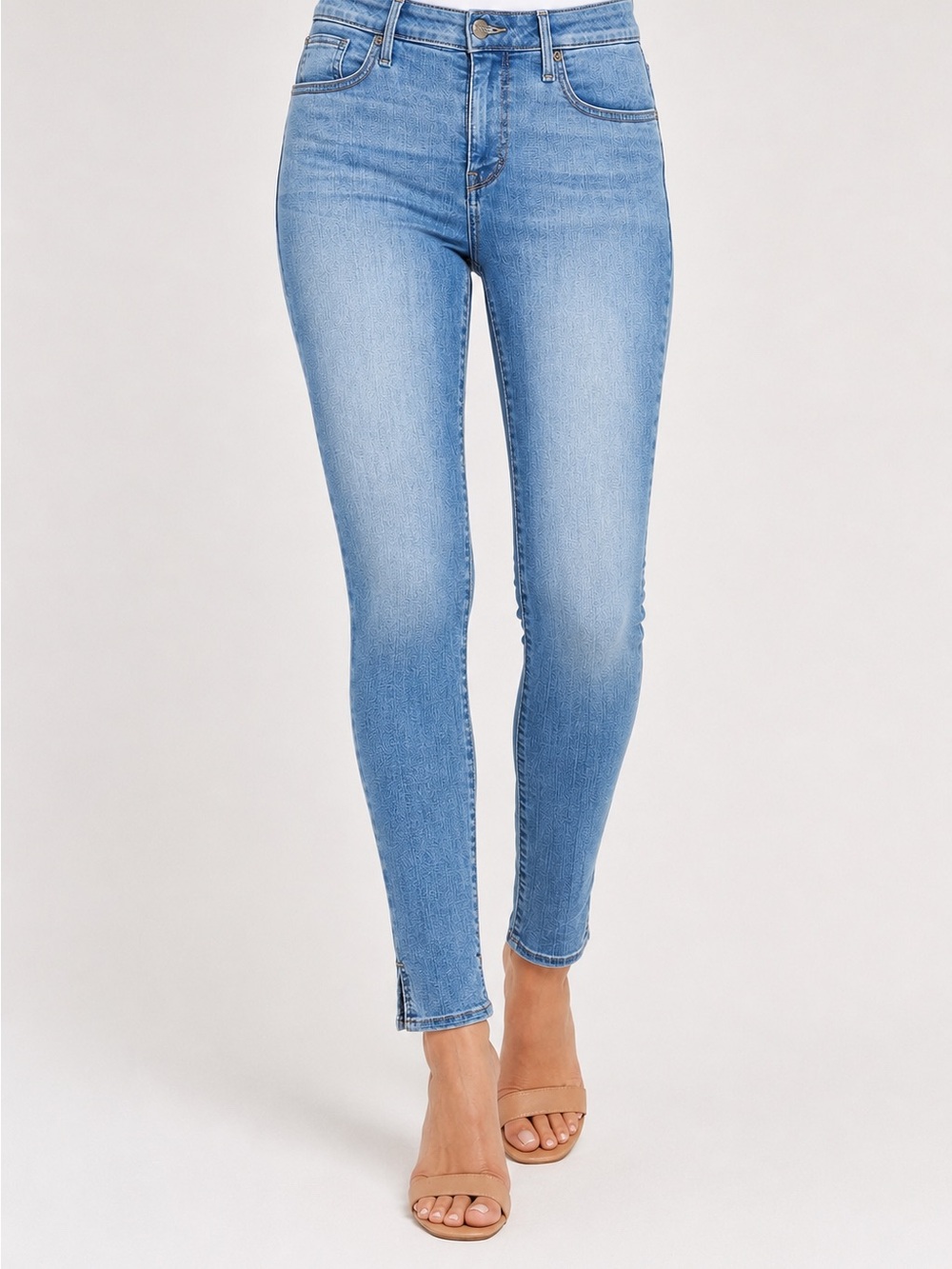 NYDJ Ami Lift Tuck Jeans Size 12 Light Wash Skinny (See more photos)
